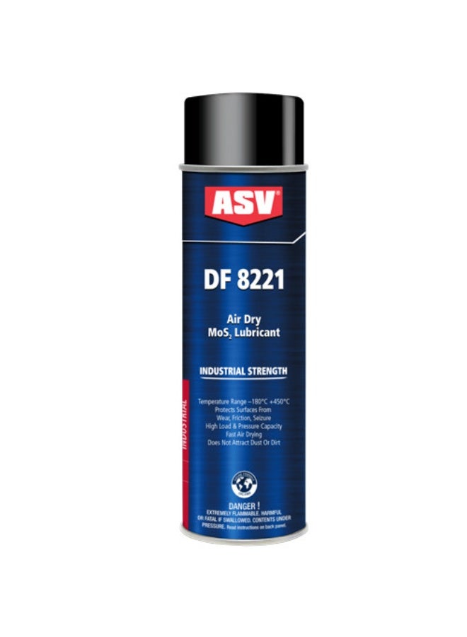 ASV DF 8221 مادة تشحيم جافة بخاخ مضاد للاحتكاك